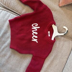 Red Knit Sweater by Little Sleepies/Play